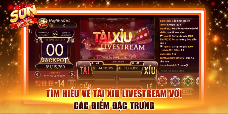 Tìm hiểu về Tài xỉu Livestream với các điểm đặc trưng